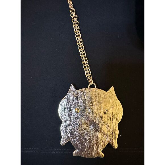 Bijoux Stella Multicolor Owl Necklace & Earrings Jewelry Set Adjustable - Picture 12 of 13